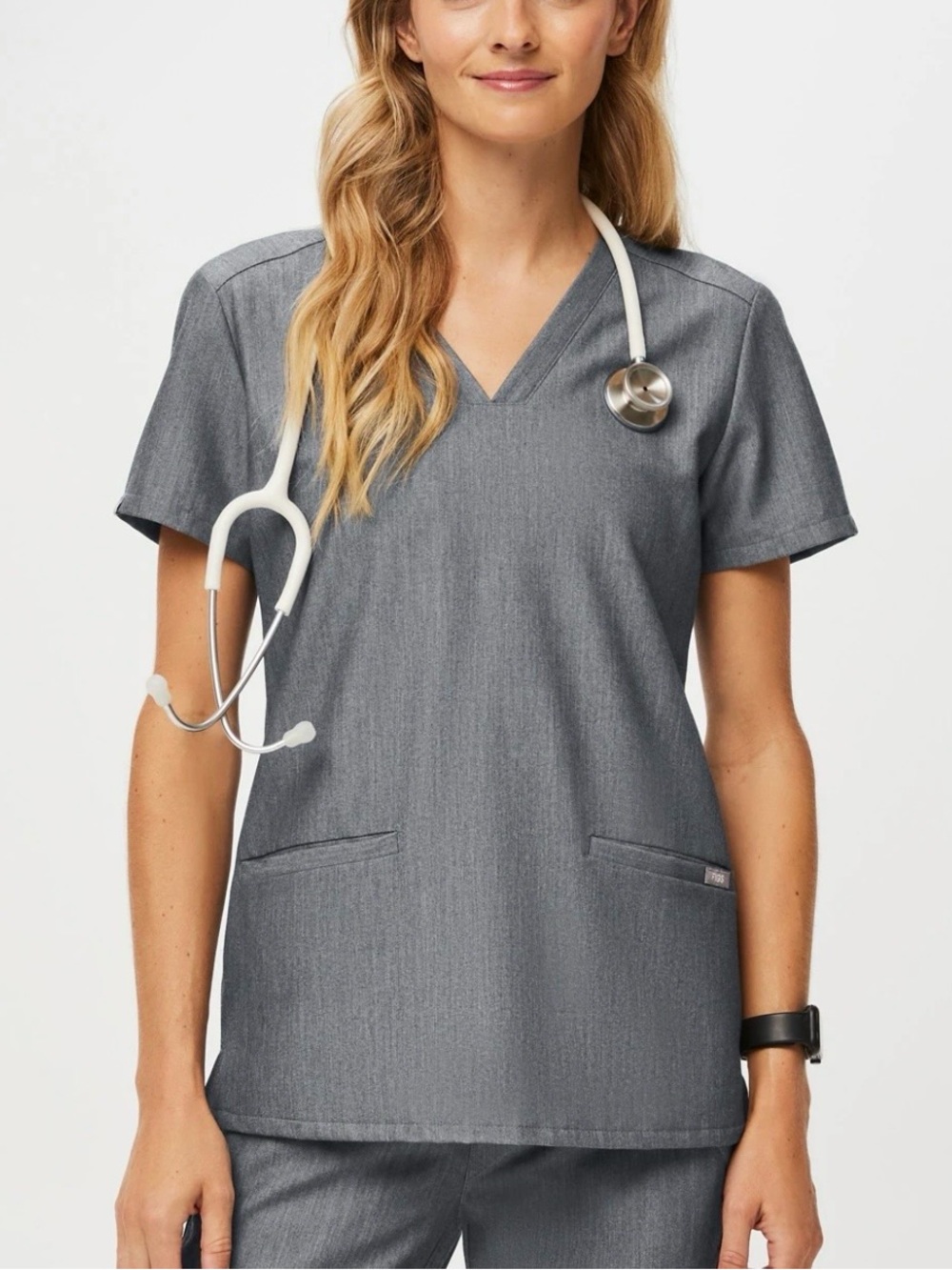 Figs Casma Three Pocket Scrub Top